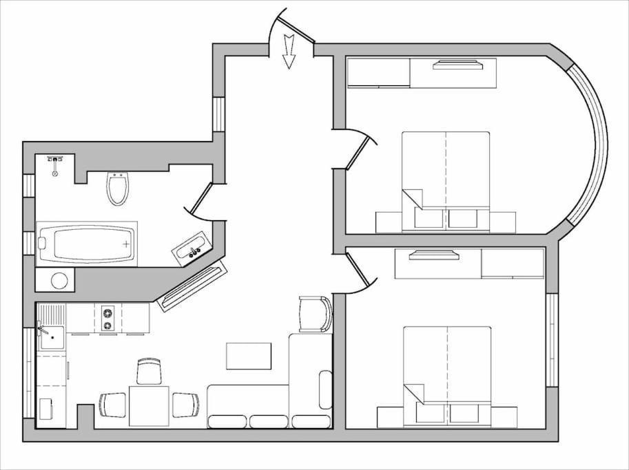 High Tech - Luxurious Apartment 索菲亞 外观 照片